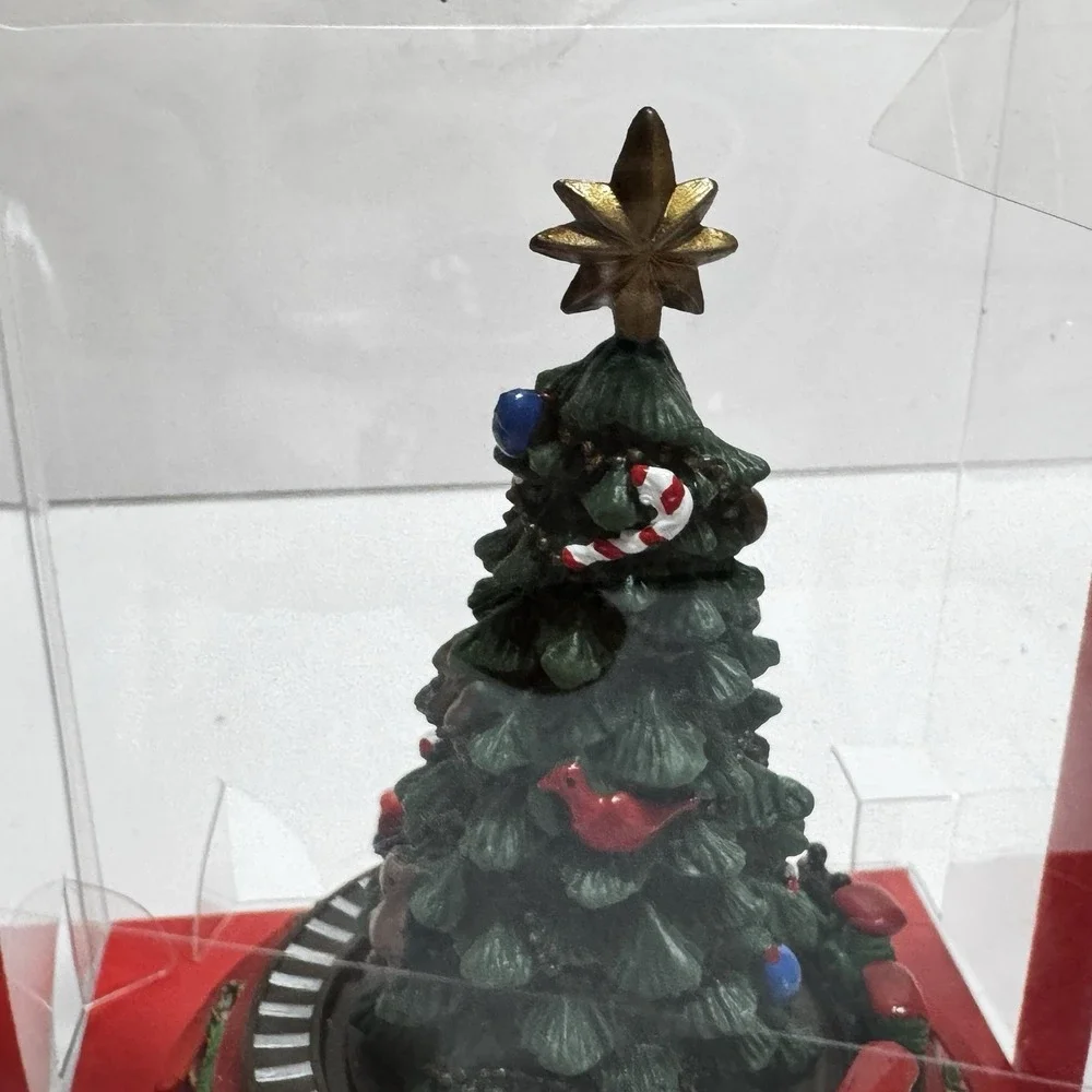 Mr. Christmas Animated Musical Tree Music Deck The Halls Wind Up